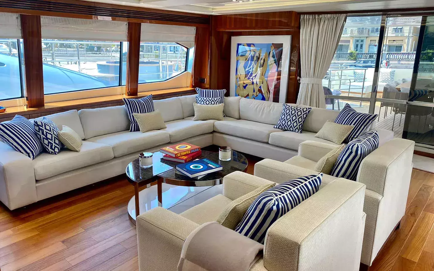 Anya by Sunseeker - Special Offer for a private Superyacht Charter in Cap DAil with a crew