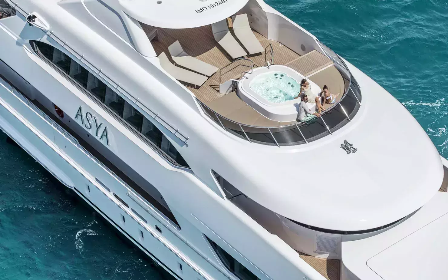 Asya by Heesen - Special Offer for a private Superyacht Charter in St-Jean-Cap-Ferrat with a crew
