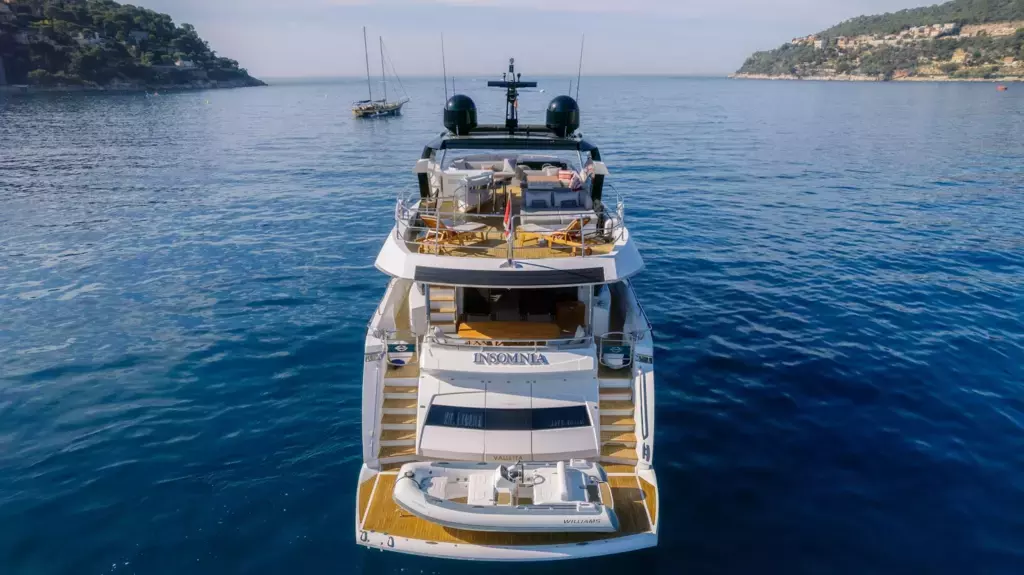 Insomnia by Sunseeker - Top rates for a Charter of a private Motor Yacht in Italy