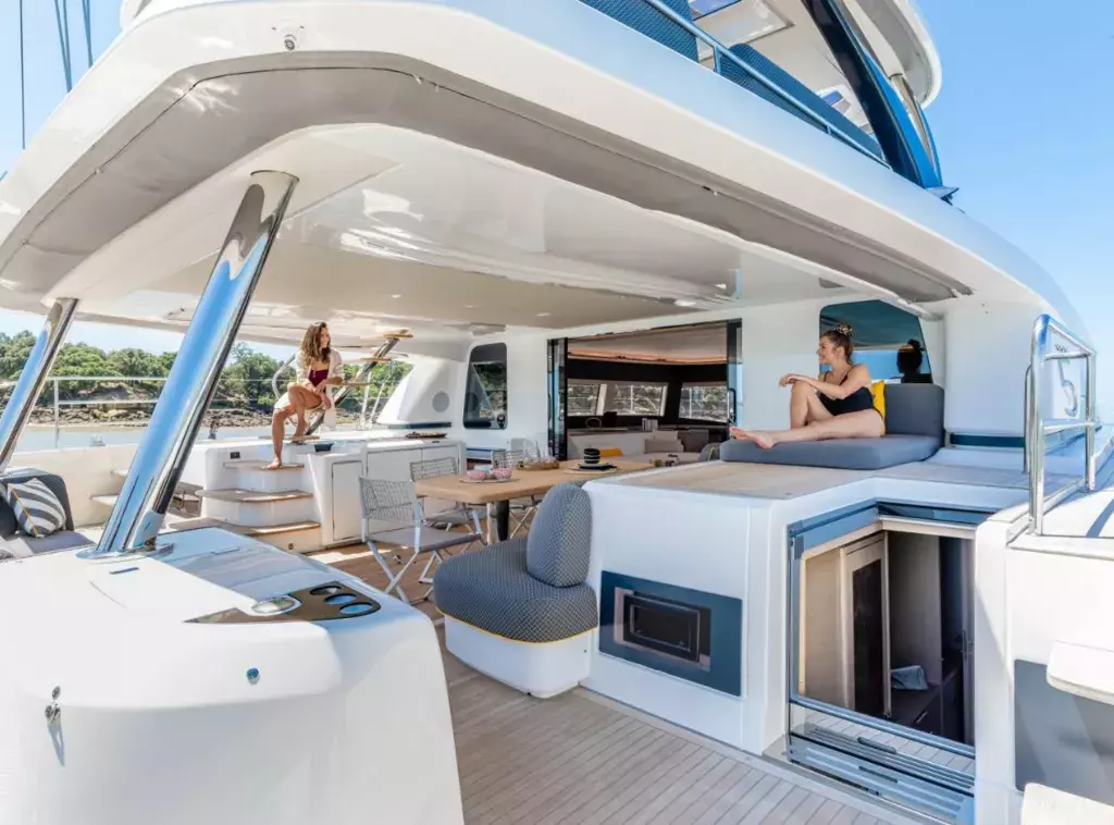 Reve Bleu by Lagoon - Special Offer for a private Luxury Catamaran Charter in Cannes with a crew