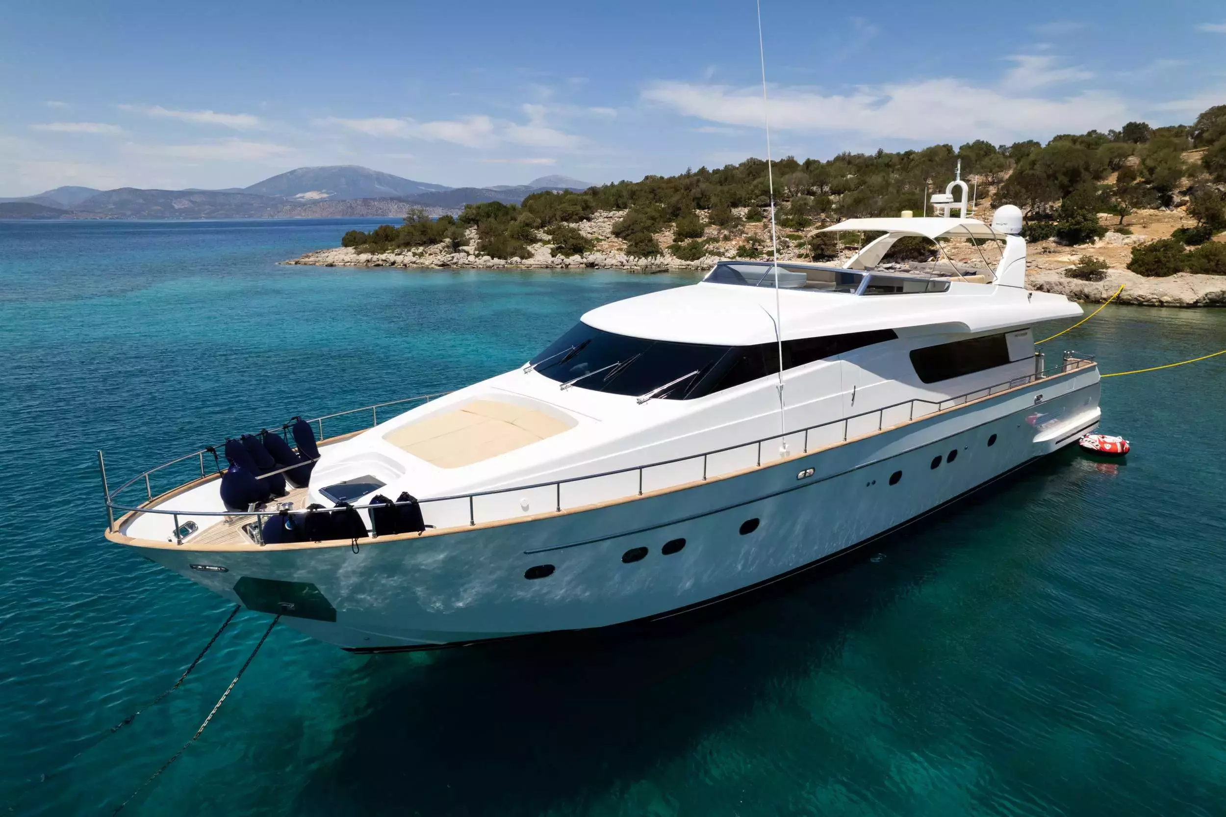 Allegria by Sanlorenzo - Special Offer for a private Motor Yacht Charter in Sifnos with a crew