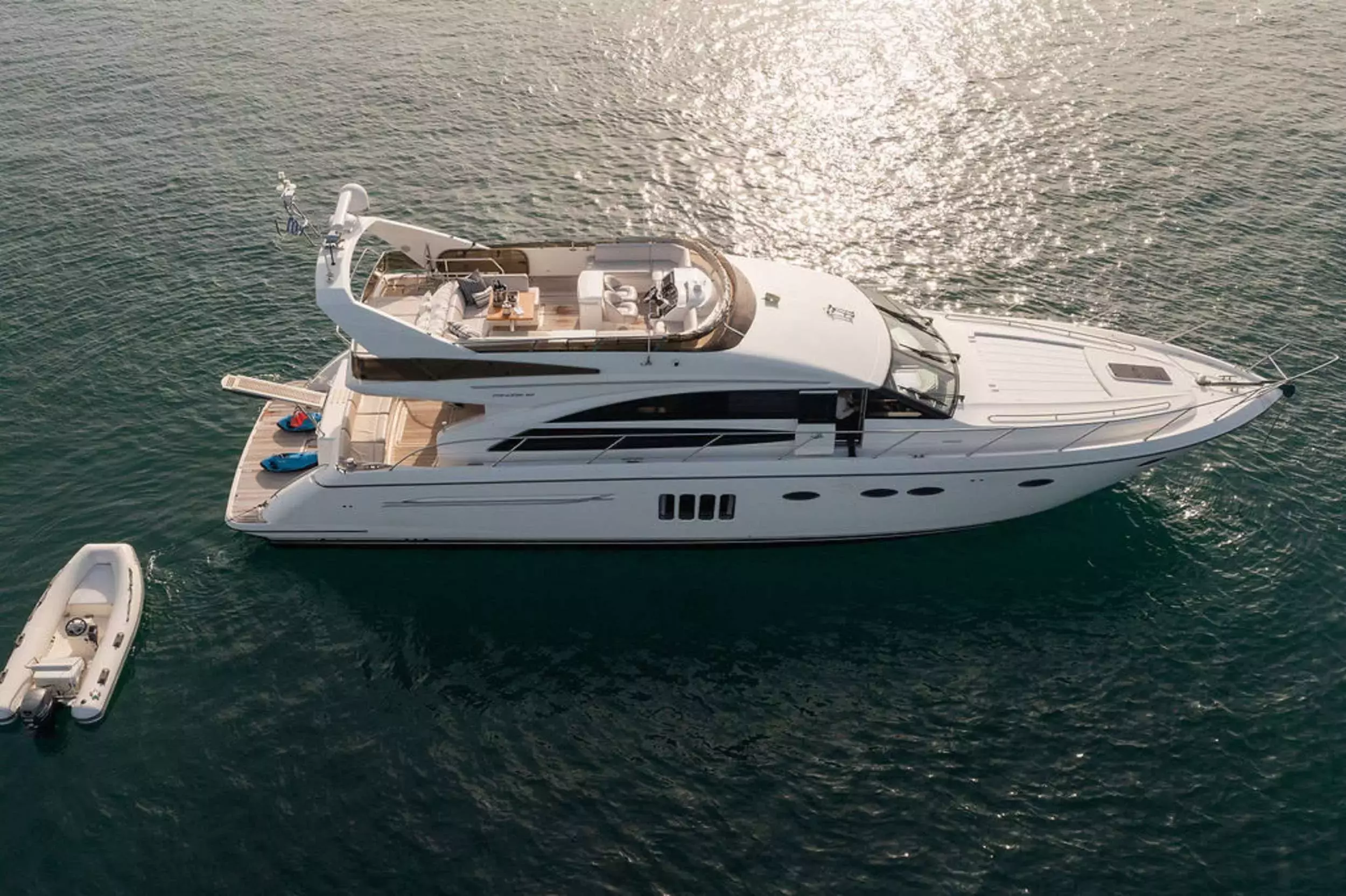 Dial II by Princess - Special Offer for a private Motor Yacht Charter in Salamis with a crew
