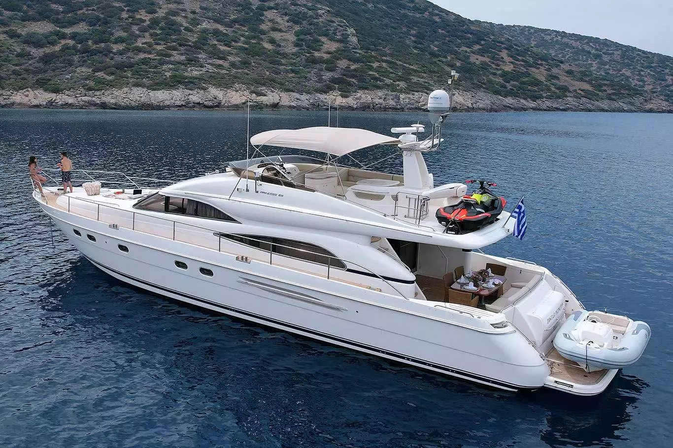 Distar Princess by Princess - Special Offer for a private Motor Yacht Charter in Rhodes with a crew