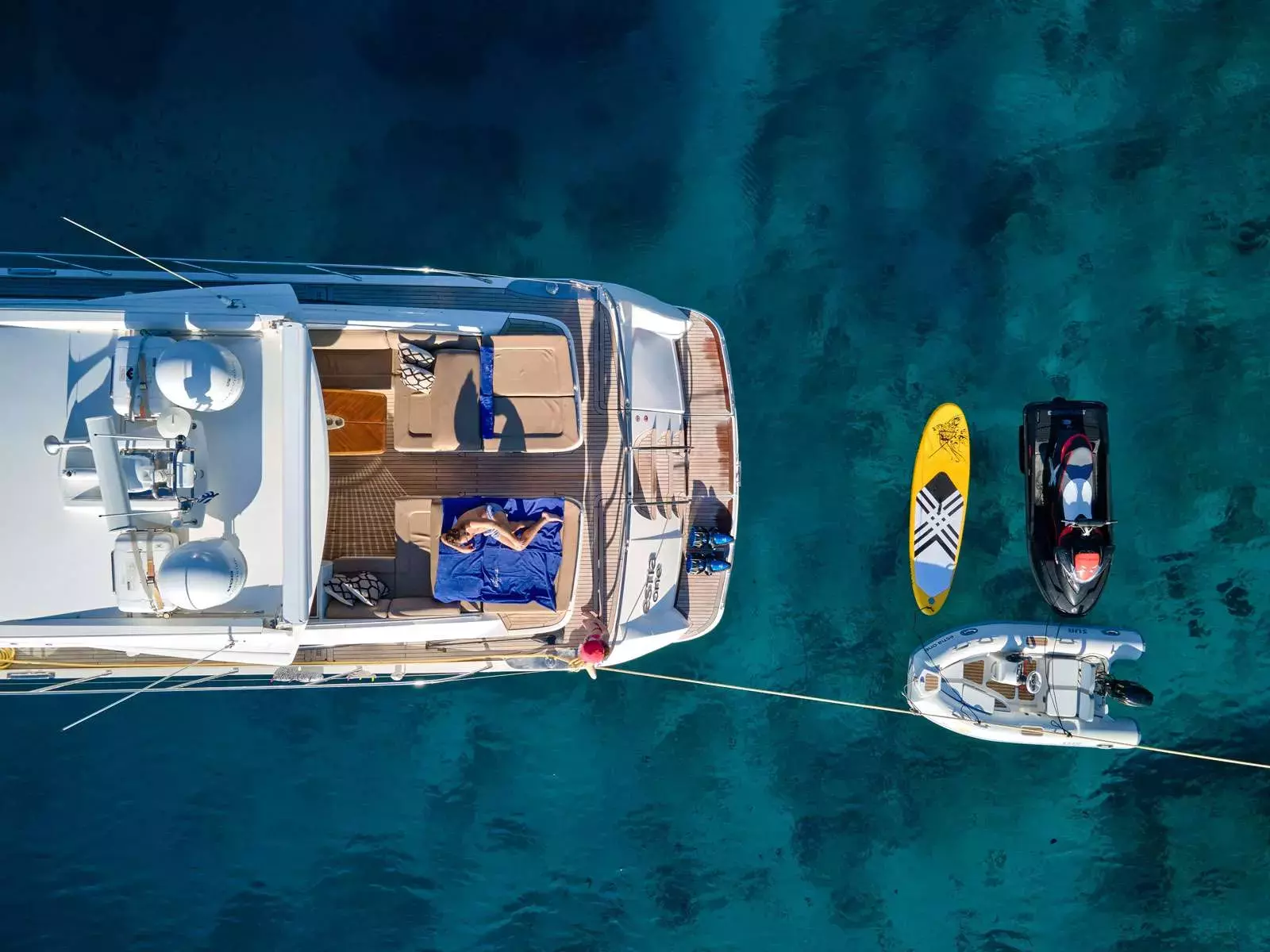 Estia One by Princess - Special Offer for a private Motor Yacht Charter in Corfu with a crew
