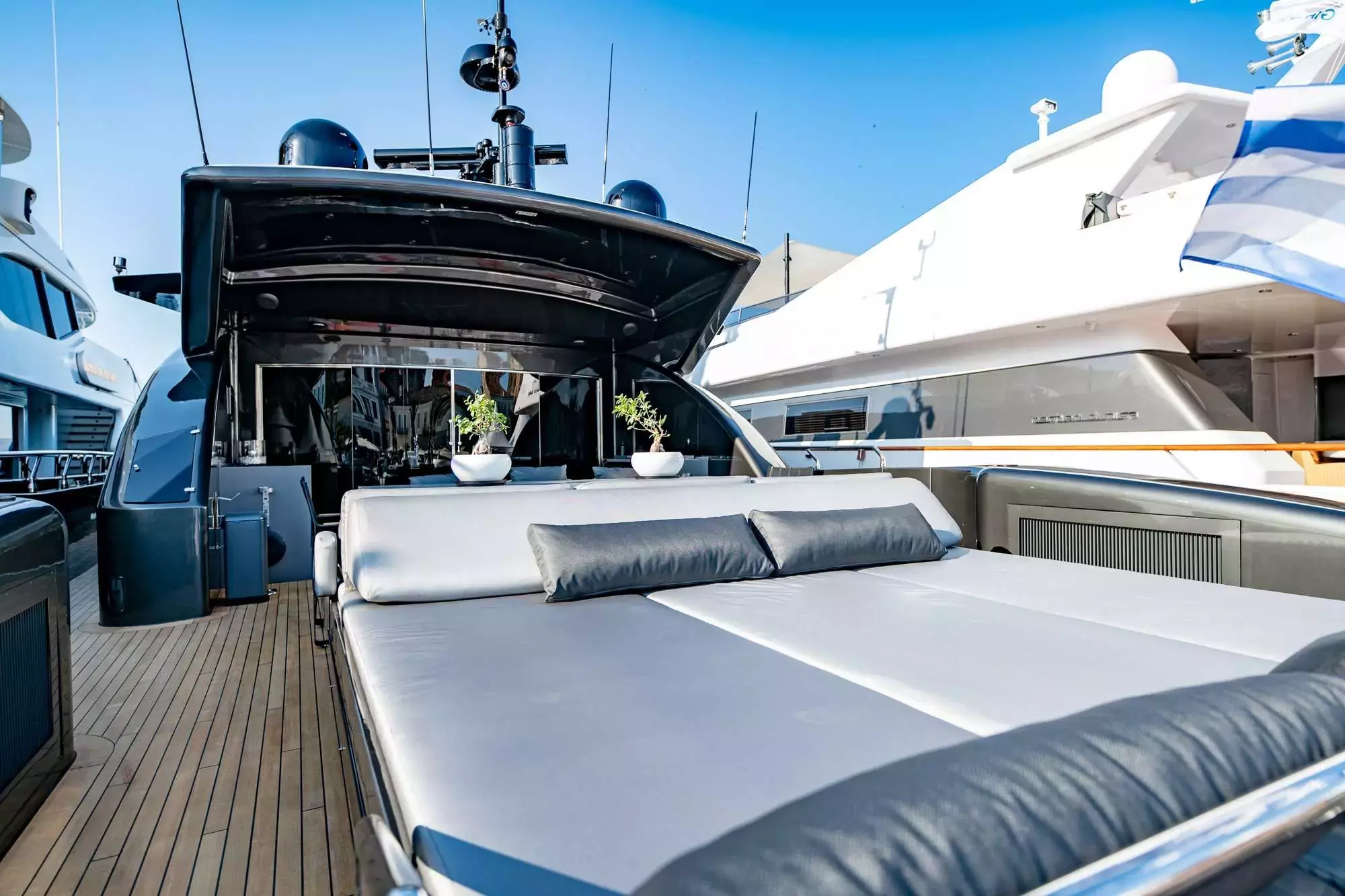 Eva by Tecnomar - Top rates for a Rental of a private Superyacht in Greece