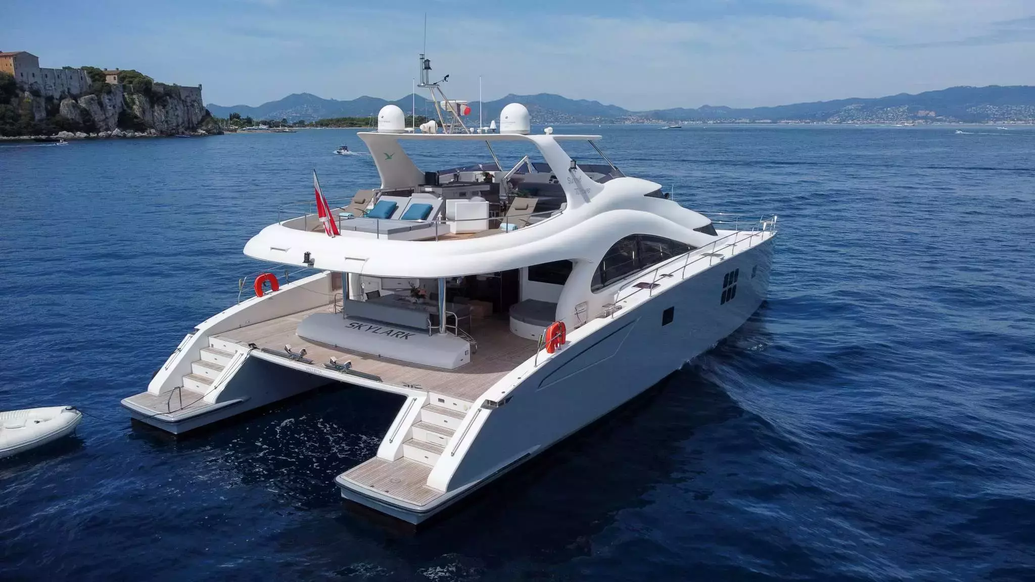 Skylark by Sunreef Yachts - Special Offer for a private Power Catamaran Charter in Mallorca with a crew