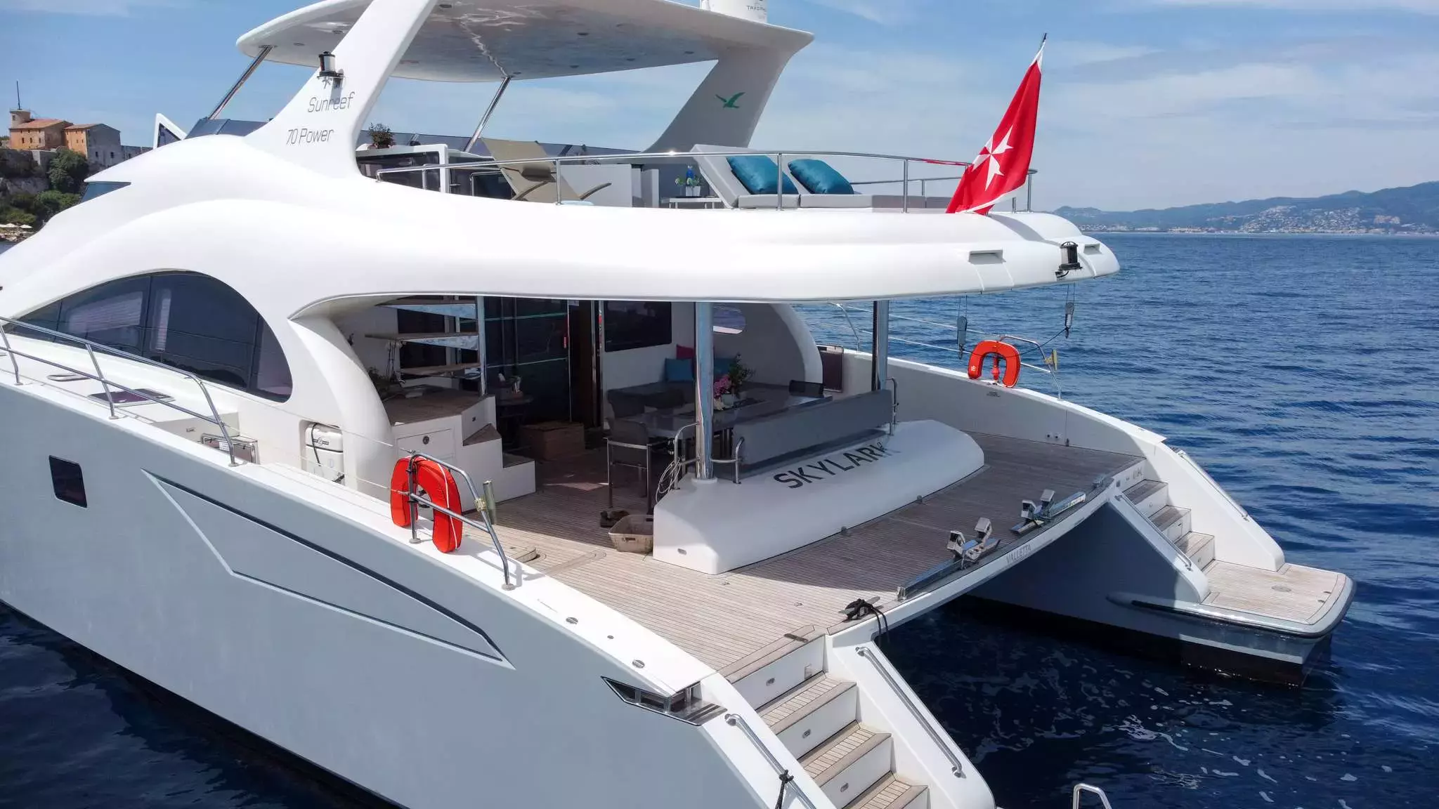 Skylark by Sunreef Yachts - Top rates for a Charter of a private Power Catamaran in Greece