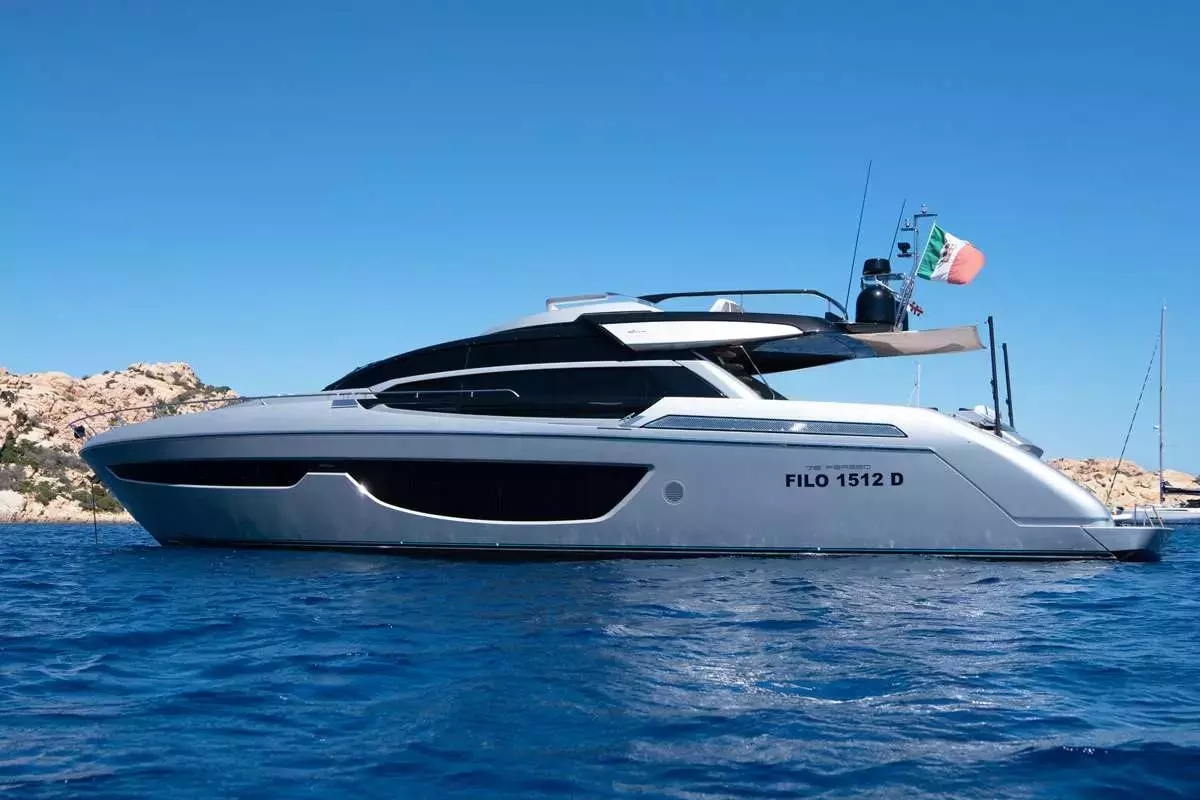 Chiluce by Riva - Special Offer for a private Motor Yacht Charter in Rome with a crew