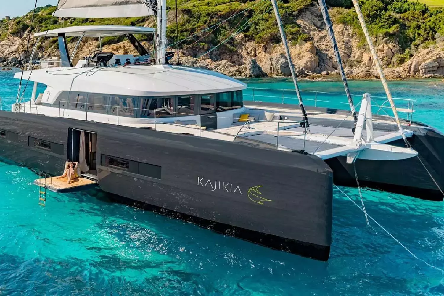 Kajikia by Lagoon - Special Offer for a private Luxury Catamaran Charter in St Tropez with a crew