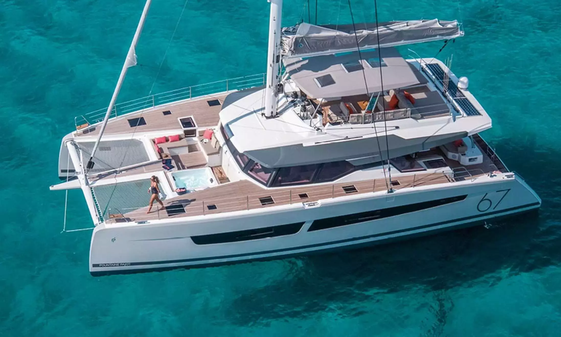 Lisa of the Seas by Fountaine Pajot - Special Offer for a private Luxury Catamaran Charter in Simpson Bay with a crew
