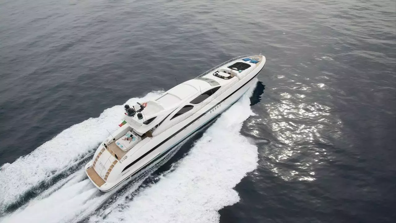 Shane by Mangusta - Special Offer for a private Superyacht Charter in Denia with a crew
