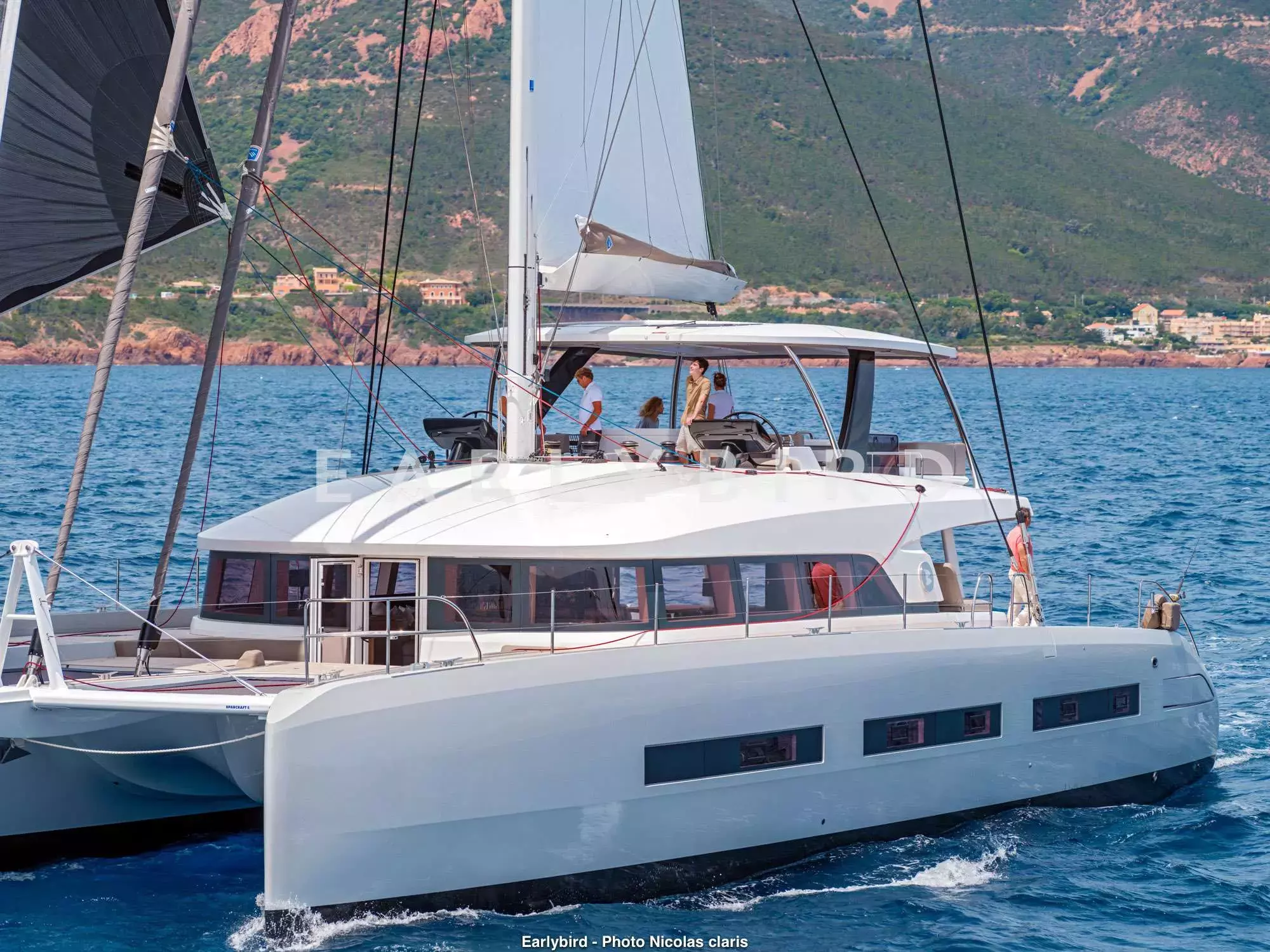 Earlybird by Lagoon - Special Offer for a private Luxury Catamaran Charter in Gustavia with a crew