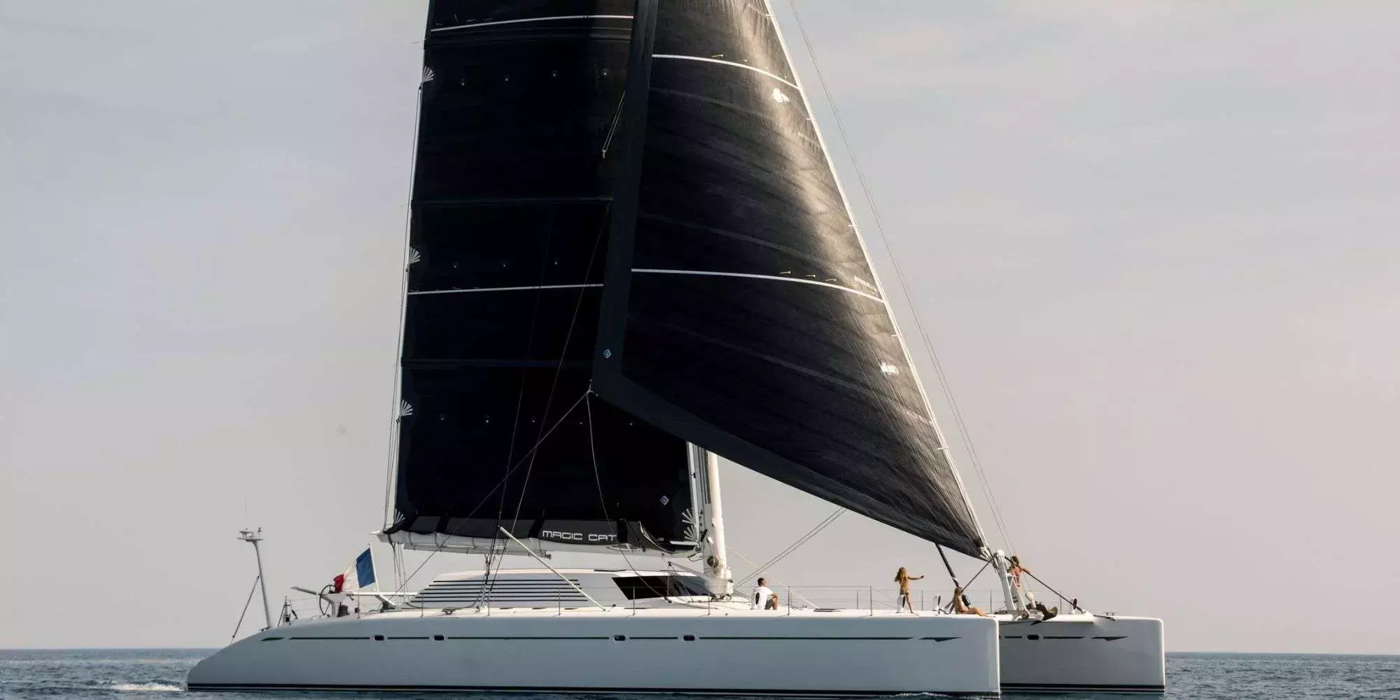Magic Cat by Multiplast - Special Offer for a private Luxury Catamaran Charter in Gustavia with a crew
