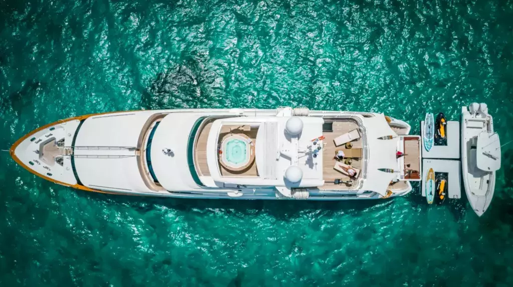 Namaste by Benetti - Special Offer for a private Superyacht Charter in St Vincent with a crew