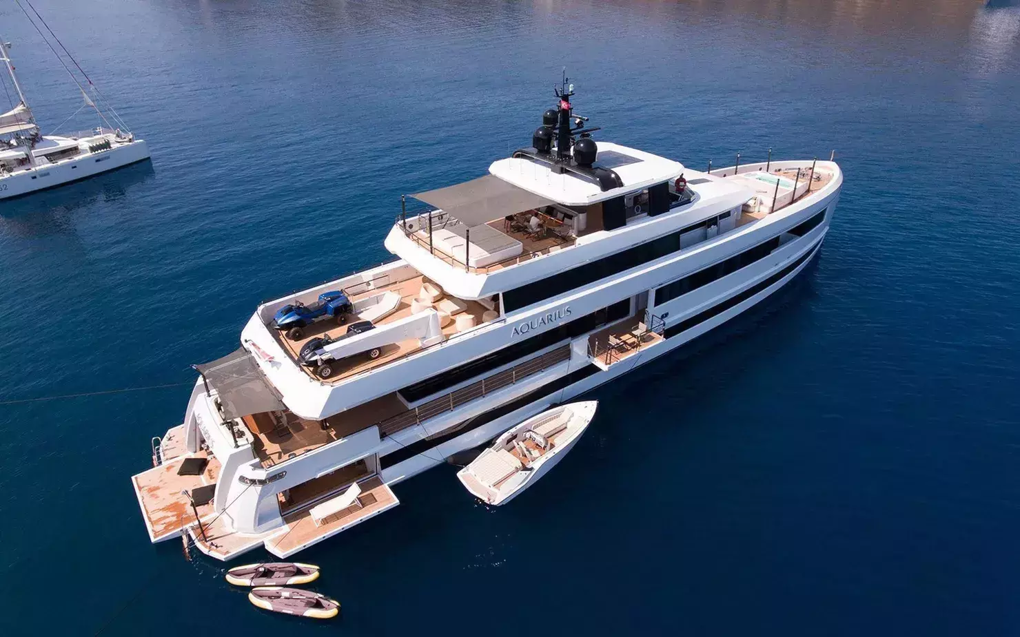 Aquarius by Mengi Yay - Special Offer for a private Superyacht Charter in Mykonos with a crew