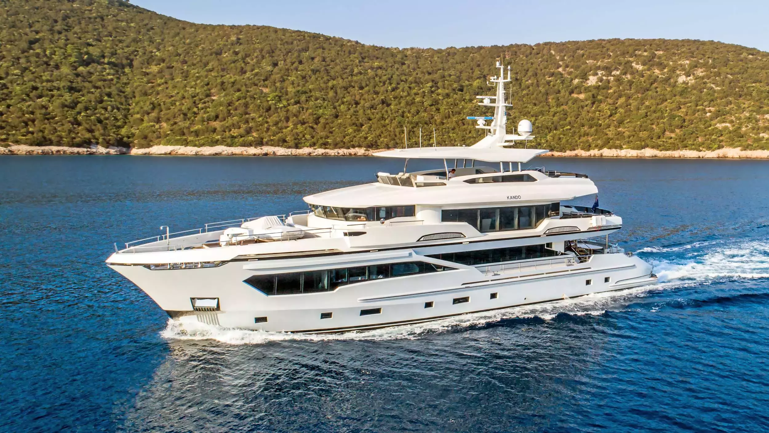 Kando by Custom Made - Top rates for a Charter of a private Motor Yacht in Greece