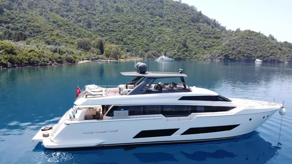 Shero by Ferretti - Top rates for a Charter of a private Motor Yacht in Greece