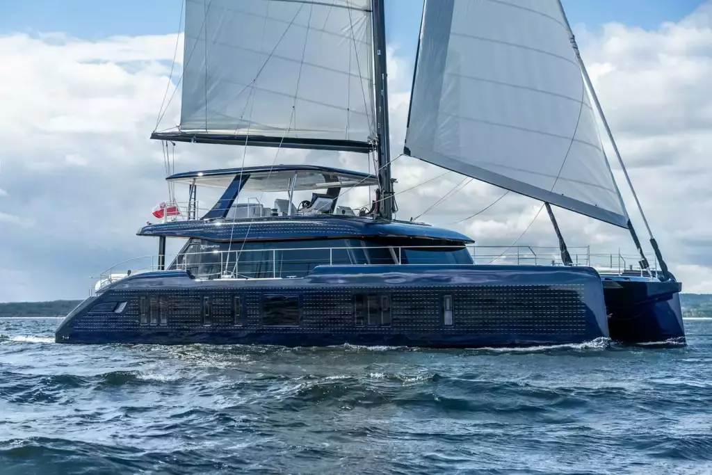 One Planet by Sunreef Yachts - Special Offer for a private Luxury Catamaran Charter in Gustavia with a crew