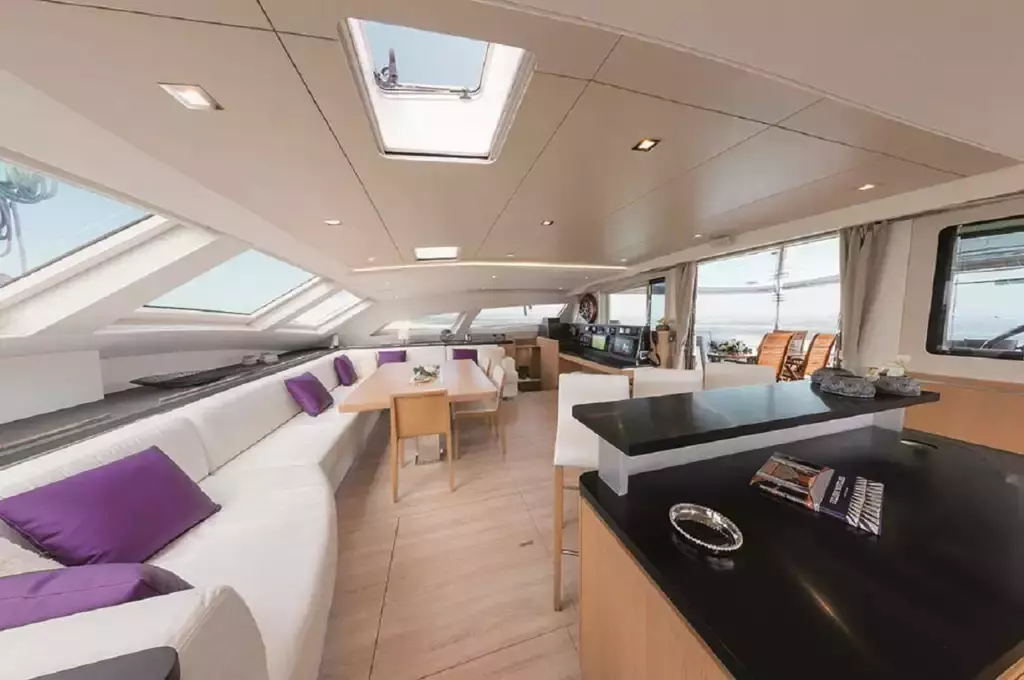 Namaste 1 by Privilege - Top rates for a Charter of a private Luxury Catamaran in St Barths