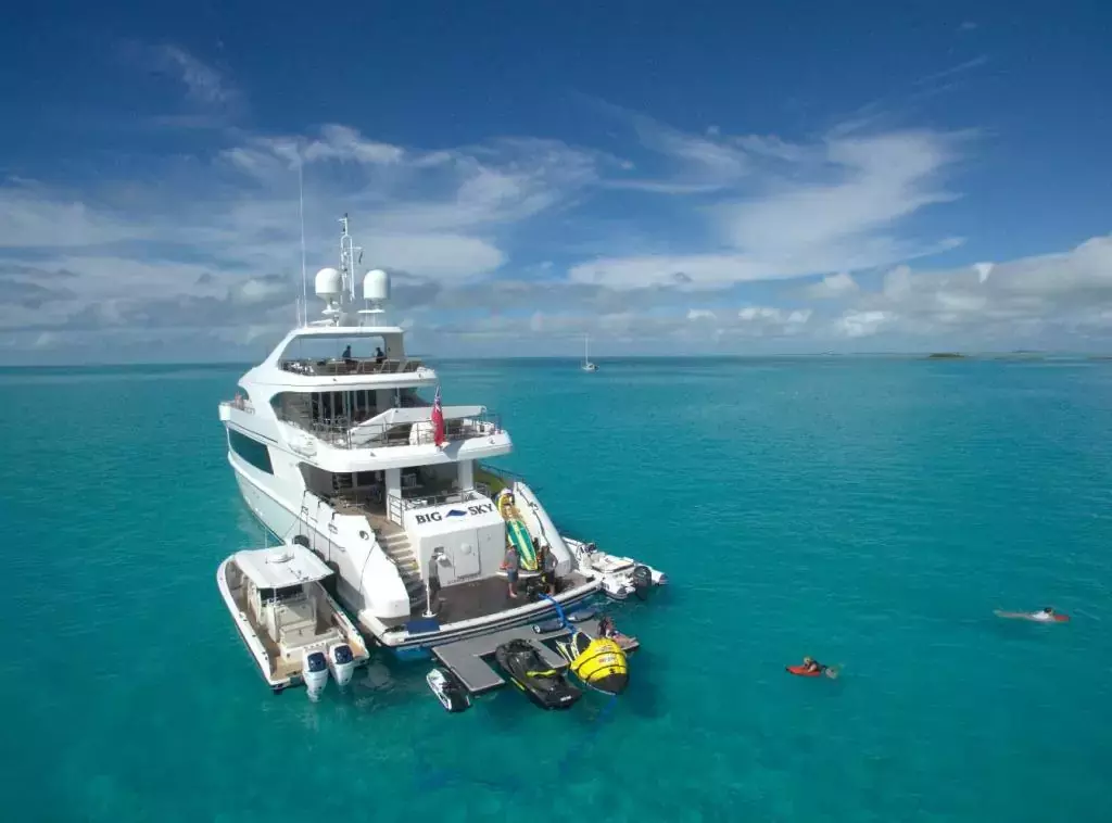 Big Sky by Oceanfast - Top rates for a Charter of a private Superyacht in Turks and Caicos