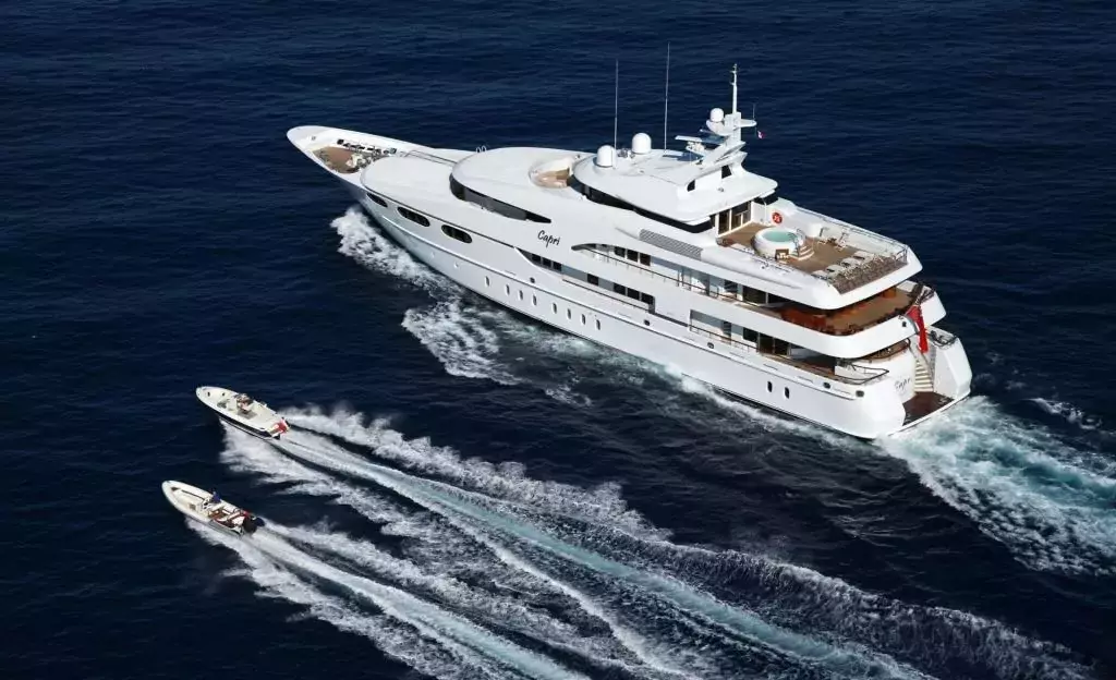 Capri I by Lurssen - Special Offer for a private Superyacht Rental in Mykonos with a crew