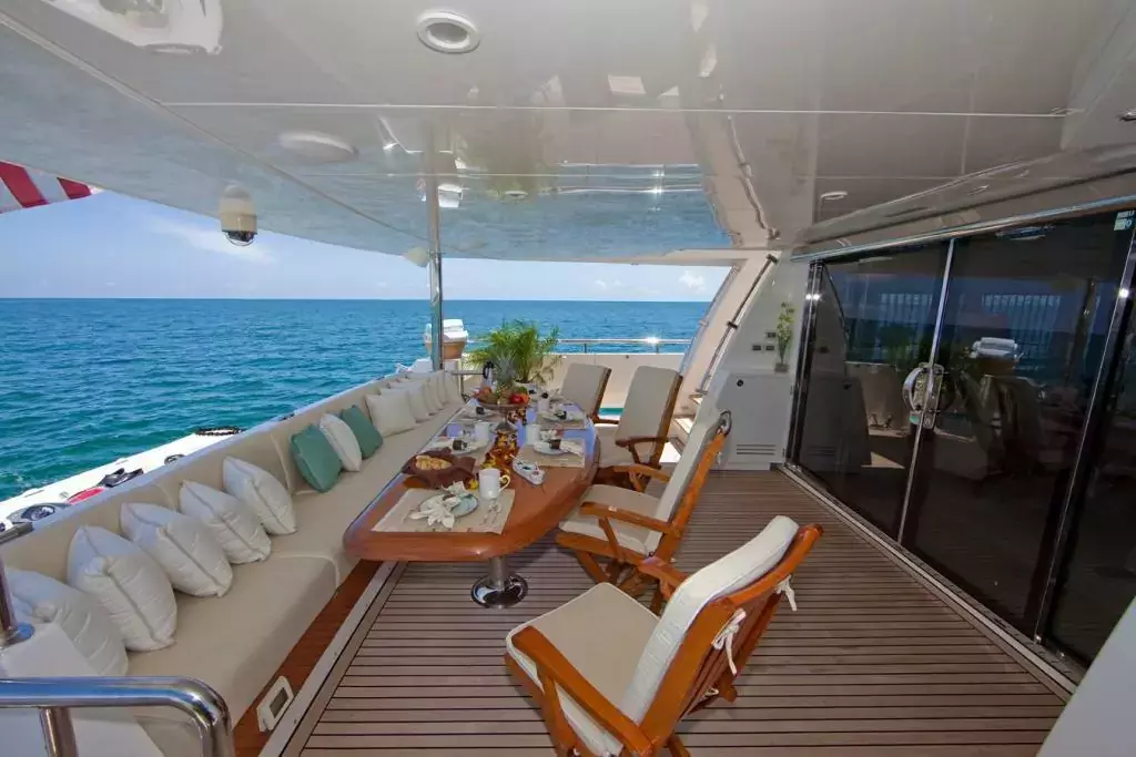 Diamond Girl by Johnson Yachts - Top rates for a Charter of a private Motor Yacht in Guadeloupe