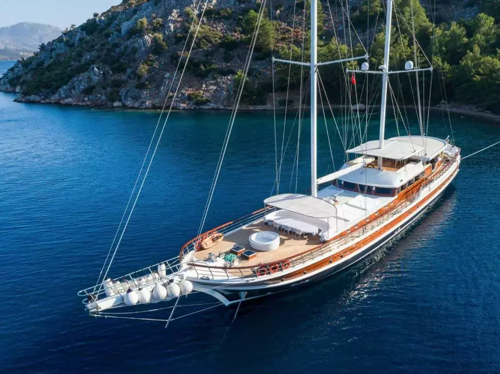 Halcon Del Mar by Bozburun Shipyard - Special Offer for a private Motor Sailer Rental in Corfu with a crew