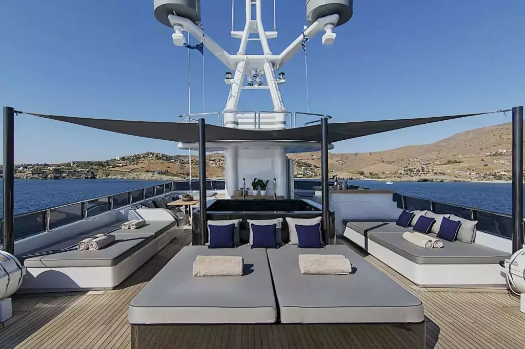Invader by Codecasa - Special Offer for a private Superyacht Rental in Mykonos with a crew