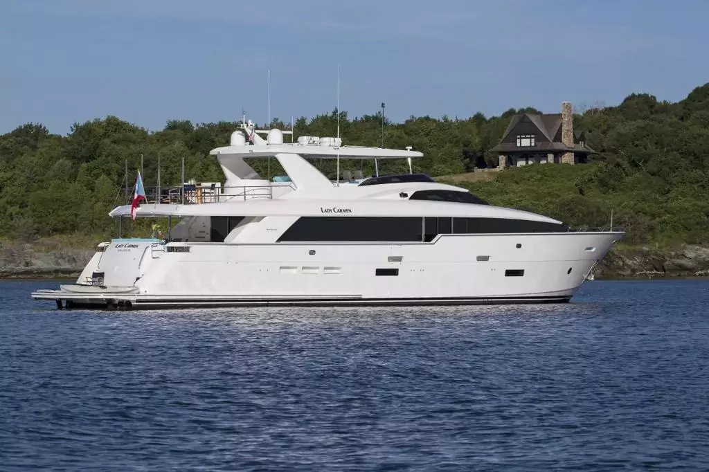 Lady Carmen by Hatteras - Top rates for a Charter of a private Motor Yacht in Puerto Rico