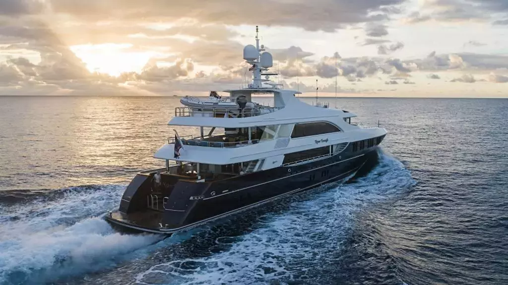 Never Enough by Trinity Yachts - Top rates for a Charter of a private Superyacht in St Barths