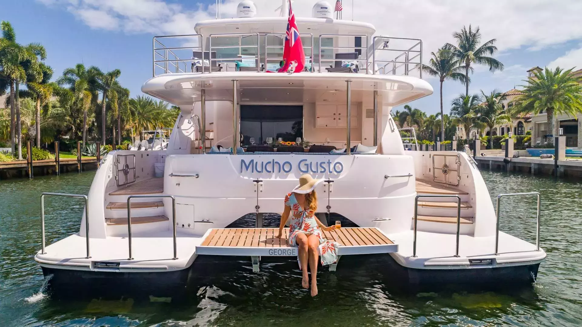 Mucho Gusto by Horizon - Special Offer for a private Power Catamaran Charter in Nassau with a crew