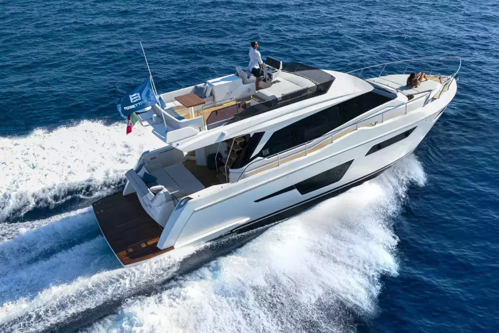 DD M29 by Ferretti - Top rates for a Charter of a private Motor Yacht in Montenegro