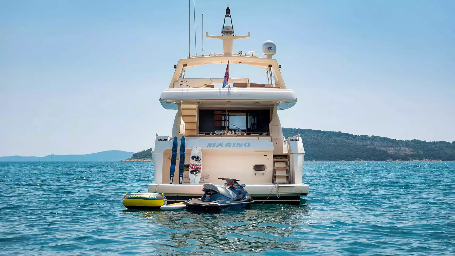 Marino by Ferretti - Special Offer for a private Motor Yacht Charter in Zadar with a crew