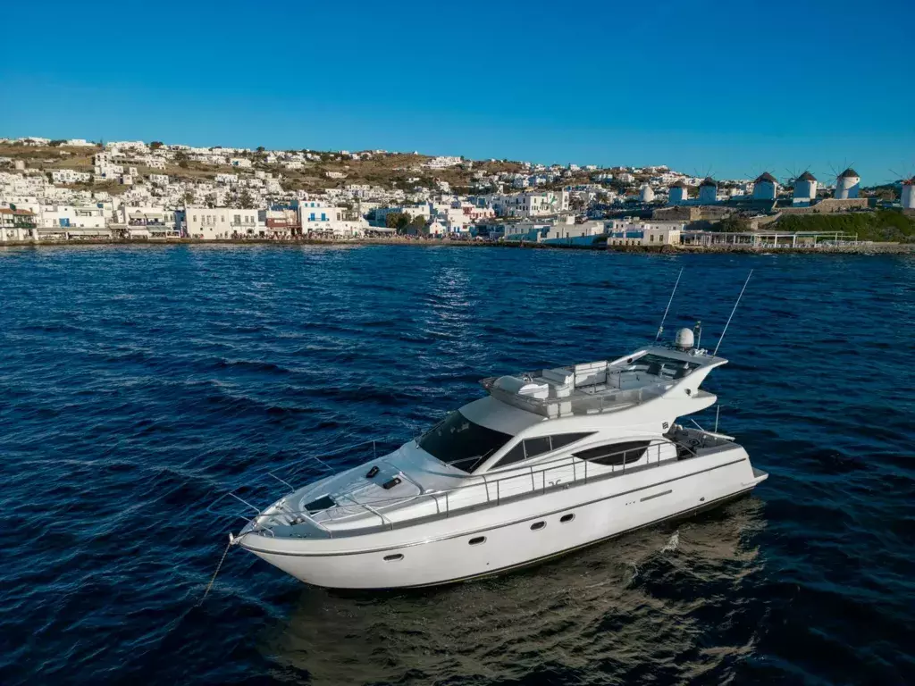 Arabella by Ferretti - Special Offer for a private Motor Yacht Charter in Zakynthos with a crew
