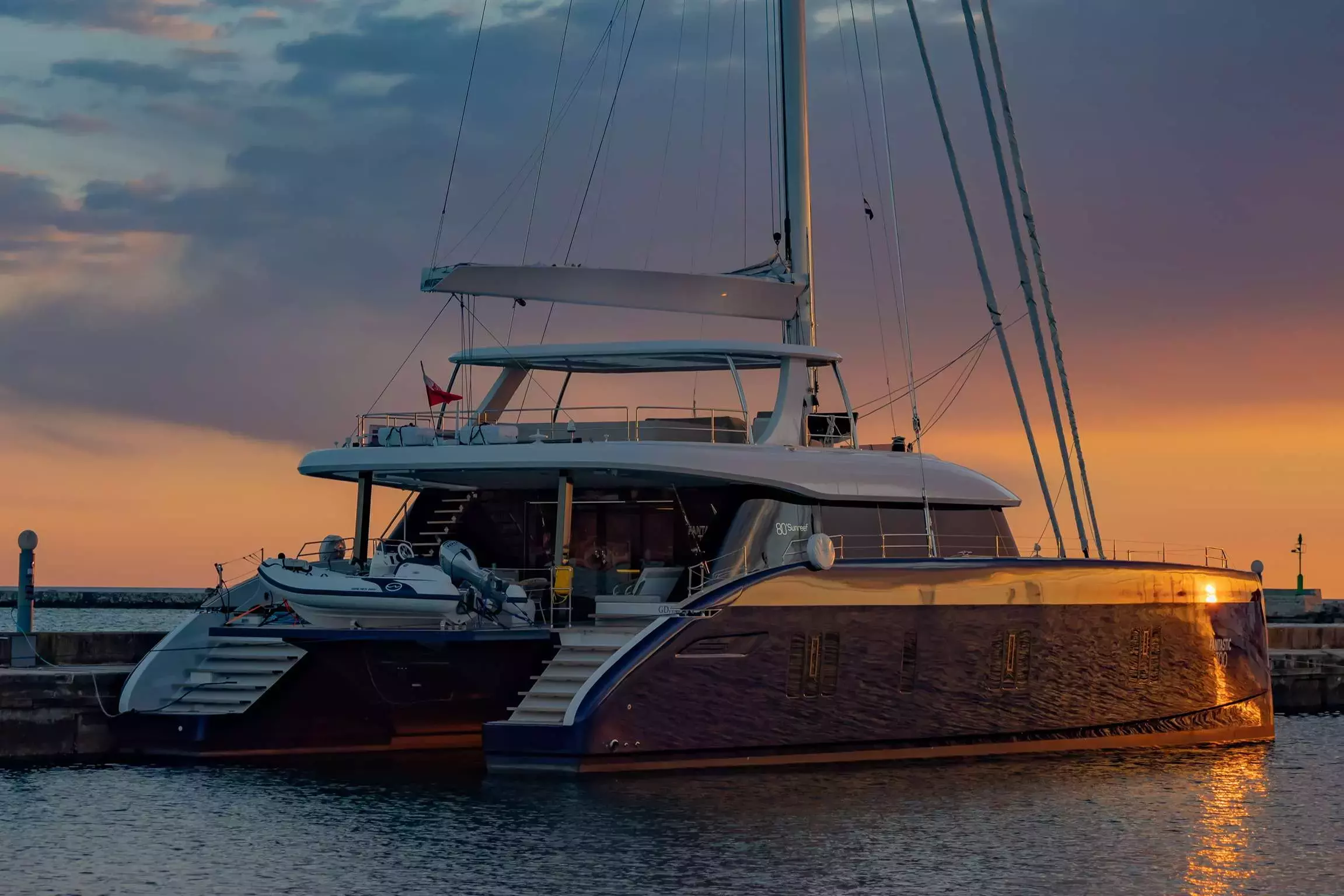 Fantastic Too by Sunreef Yachts - Special Offer for a private Luxury Catamaran Charter in Fort-de-France with a crew