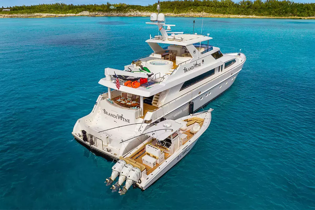 Brandi Wine by Hargrave - Special Offer for a private Motor Yacht Charter in Nassau with a crew