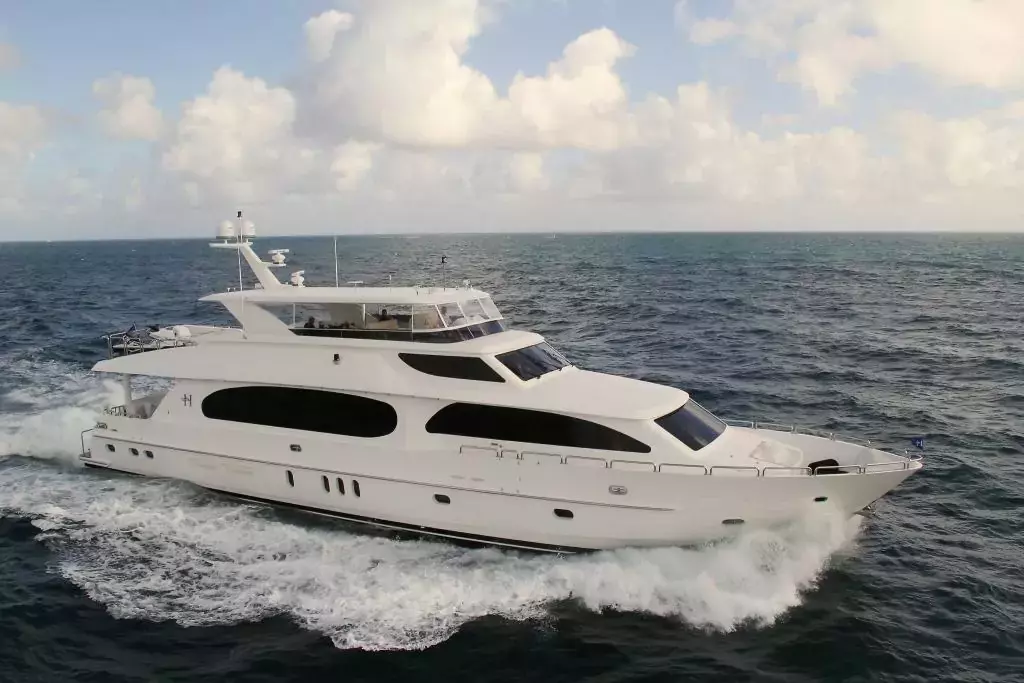 Carbon Copy by Hargrave - Special Offer for a private Motor Yacht Charter in St Georges with a crew