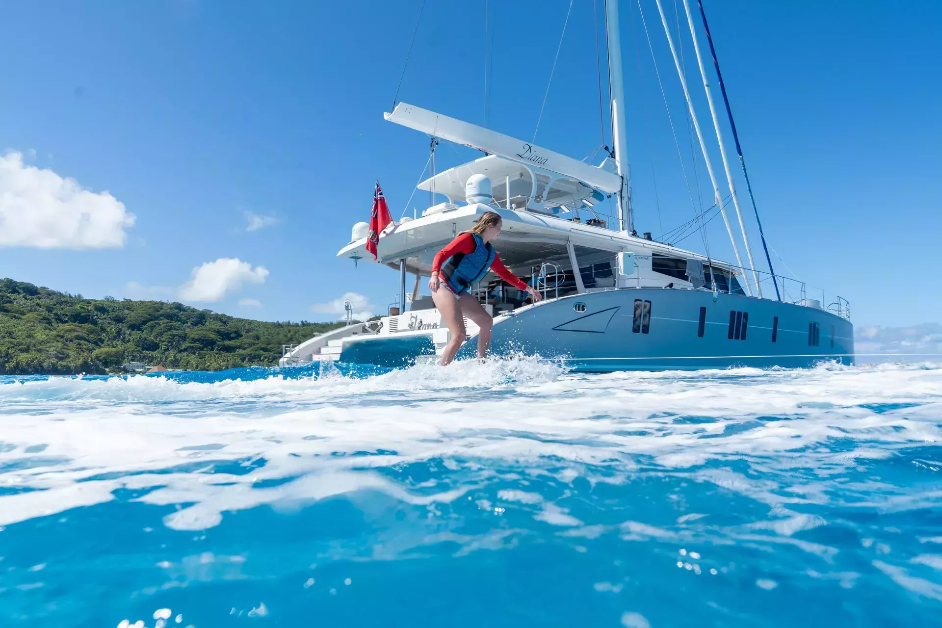 Diana by Sunreef Yachts - Top rates for a Charter of a private Luxury Catamaran in French Polynesia