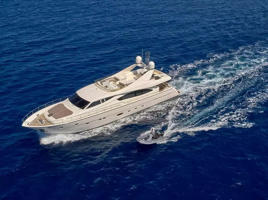 Elite by Ferretti - Top rates for a Charter of a private Motor Yacht in Cyprus