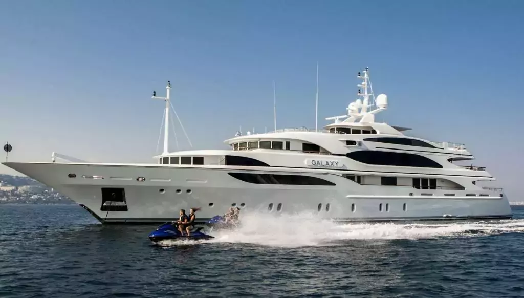 Galaxy by Benetti - Special Offer for a private Superyacht Charter in Mustique with a crew