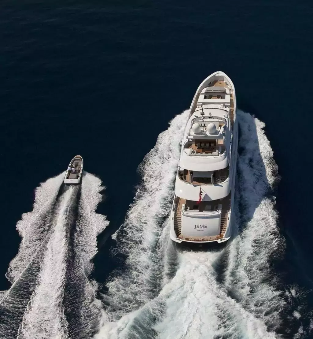 Jems by Heesen - Special Offer for a private Superyacht Rental in Cannes with a crew