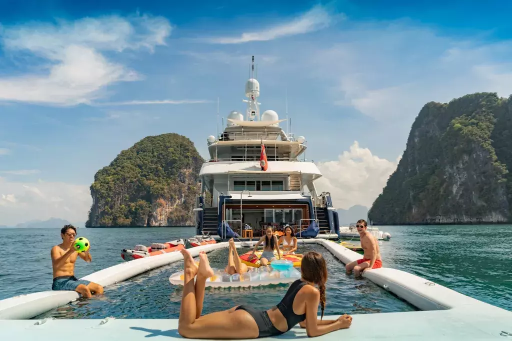 Lady Azul by Heesen - Special Offer for a private Superyacht Charter in Raja Ampat with a crew