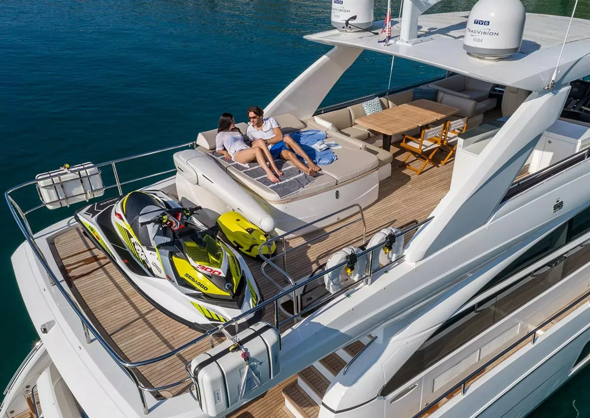 LARIMAR II by Princess – Private Motor Yacht Charter in Dubrovnik – Special Offer at Boatcrowd