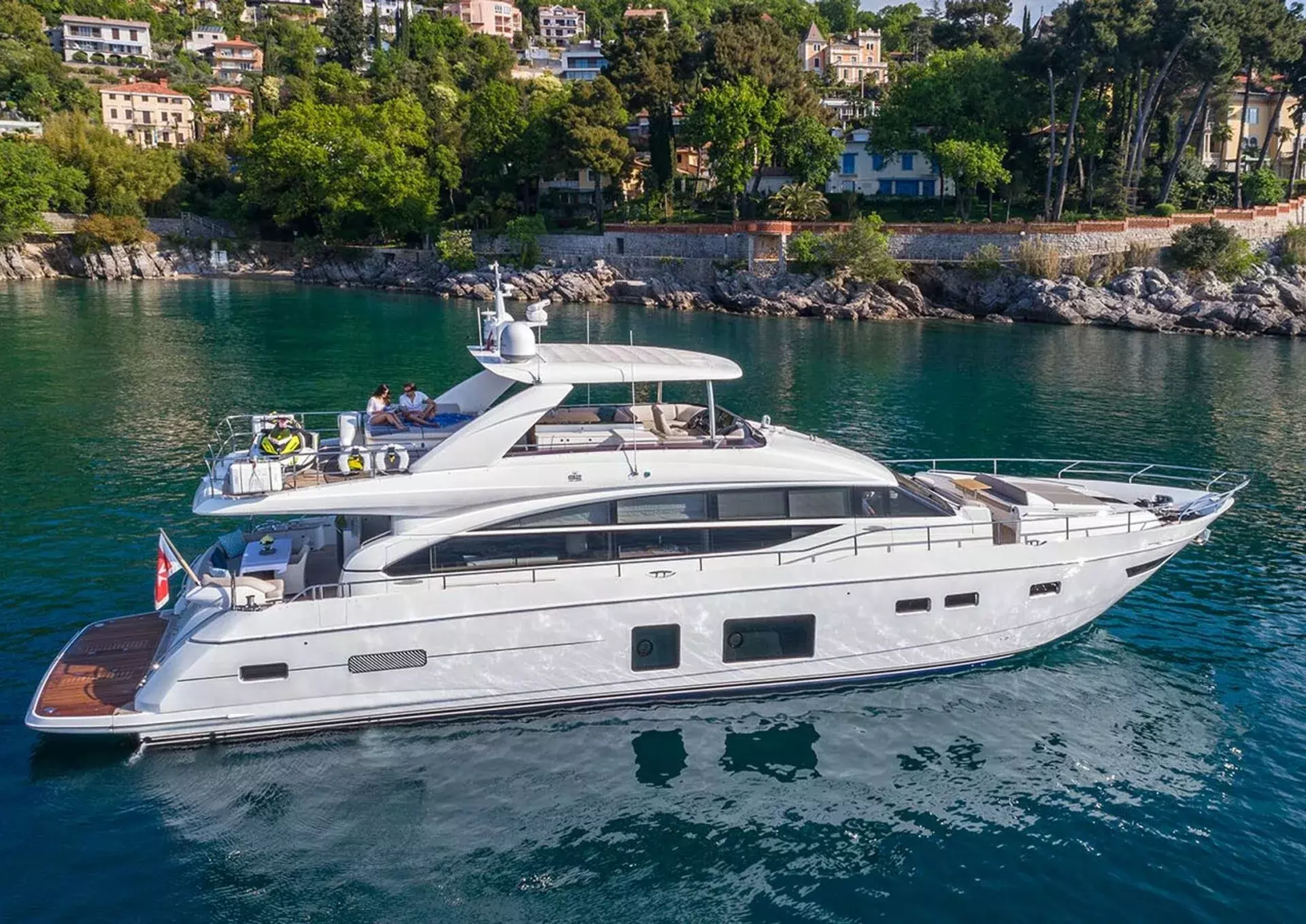 LARIMAR II by Princess – Private Motor Yacht Charter in Dubrovnik – Special Offer at Boatcrowd