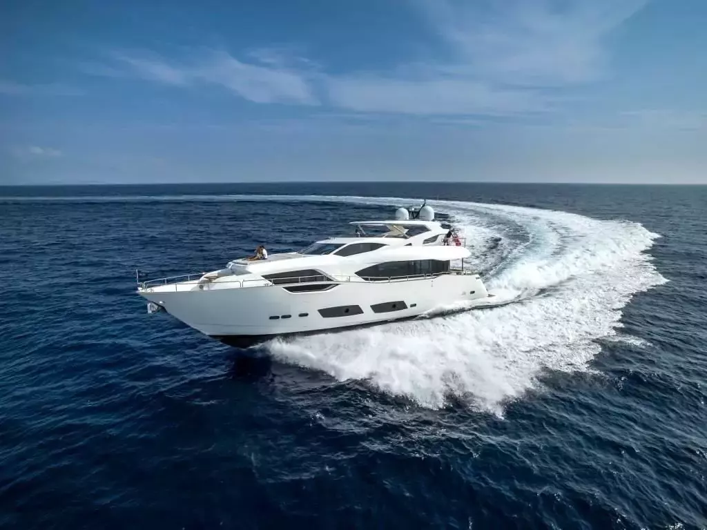 Nitsa by Sunseeker - Special Offer for a private Motor Yacht Charter in St Thomas with a crew