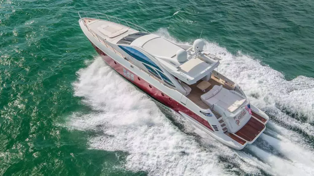 Scarlet by Azimut - Special Offer for a private Motor Yacht Charter in Gros Islet with a crew