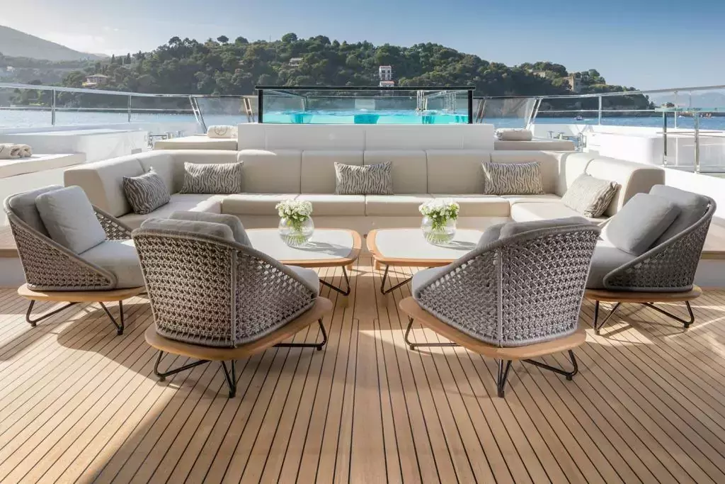 Seven Sins by Sanlorenzo - Special Offer for a private Superyacht Charter in Simpson Bay with a crew