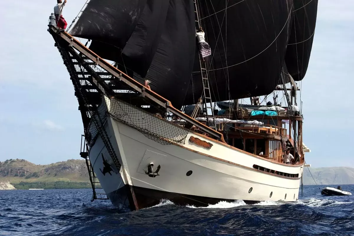 Silolona by Konjo Boat Builders - Special Offer for a private Motor Sailer Charter in Komodo with a crew