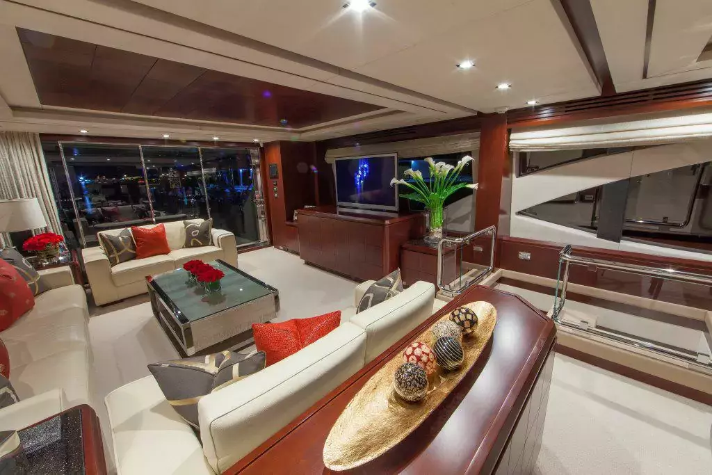 Sorridente by Azimut - Special Offer for a private Motor Yacht Charter in Simpson Bay with a crew
