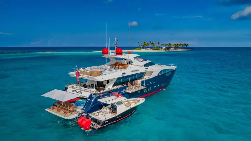 Vida Boa by Ferretti - Special Offer for a private Motor Yacht Charter in Gros Islet with a crew